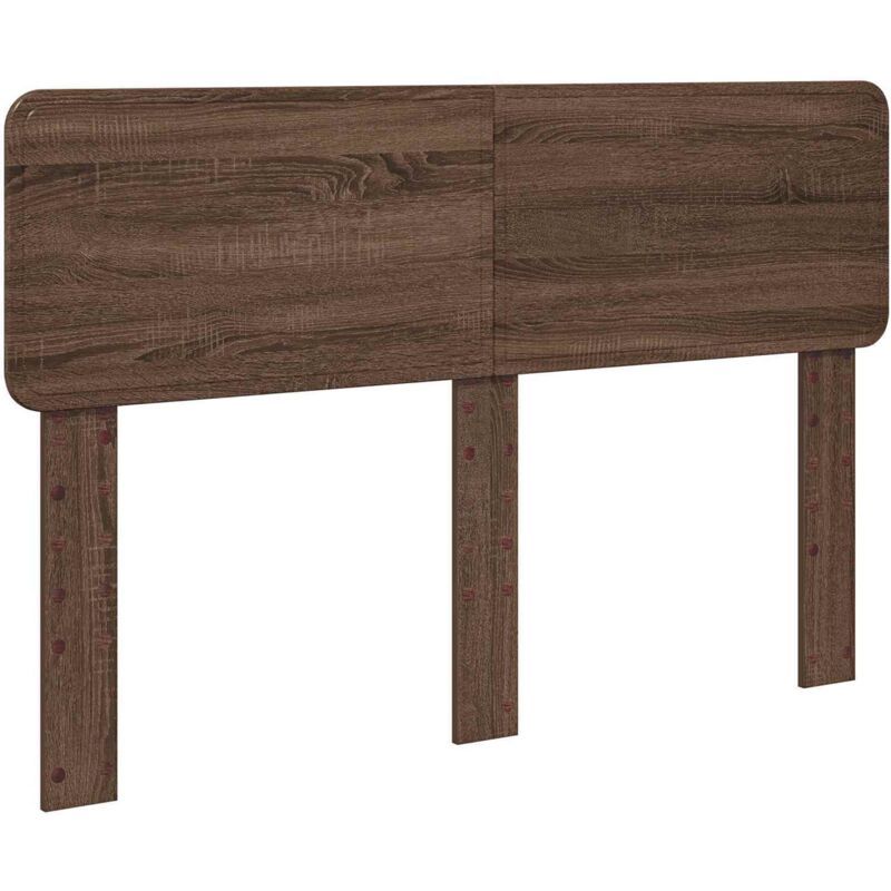 Kopfteil Braun Eichen-optik 160 Cm Holzwerkstoff Vidaxl