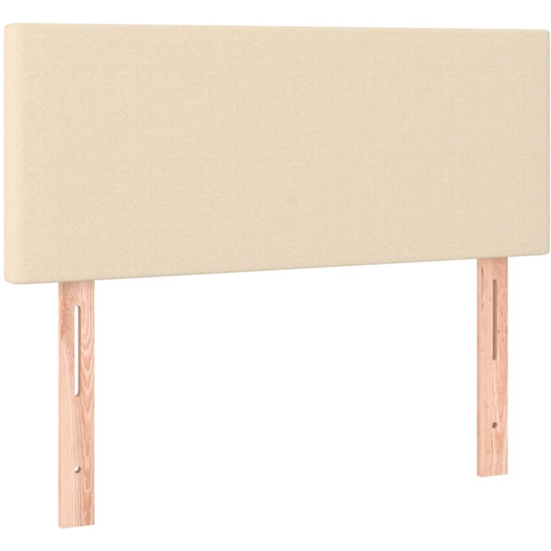Kopfteil Creme 90x5x78/88 Cm Stoff Vidaxl
