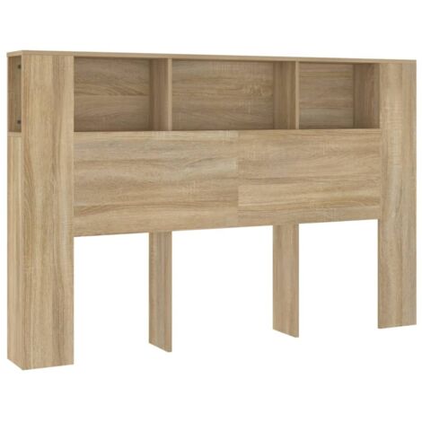 Kopfteilschrank Sonoma Eiche 160x18,5x104,5 cm
