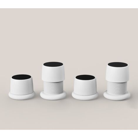 Kopfteilstopper, 4-6,6 cm Bettwandstopper, Anti-Wackel-Werkzeug für verstellbare Bettgestelle, Kopfteilstabilisator für Wandmöbel
