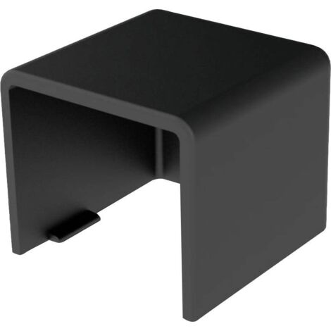KOPOS 8621FB Goulotte de câble embout (l x H) 20 mm x 20 mm 1 pc(s) noir C831122