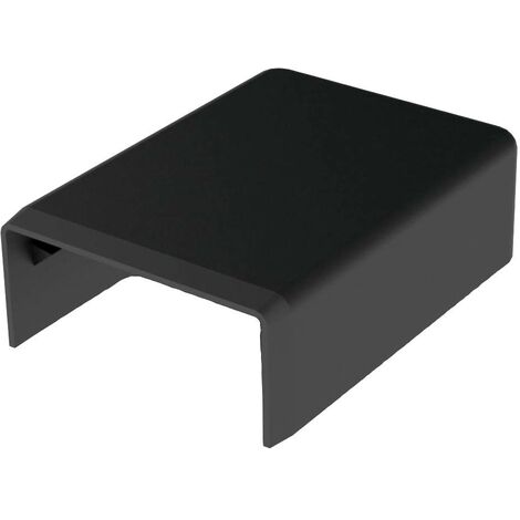 KOPOS 8631FB Goulotte de câble embout (l x H) 40 mm x 20 mm 1 pc(s) noir C831392