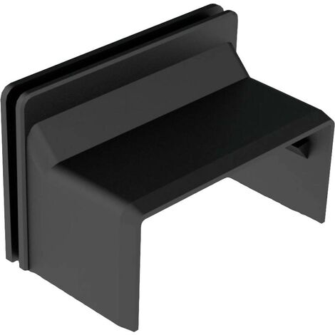 KOPOS 8639FB Goulotte de câble élément de traversée (l x H) 40 mm x 20 mm 1 pc(s) noir C831342