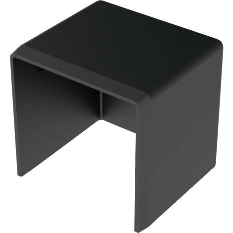KOPOS 8641FB Goulotte de câble embout (l x H) 40 mm x 40 mm 1 pc(s) noir C831302