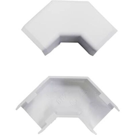 KOPOS 8673 HB Canalina passacavi Angolo piatto 1 pz. Bianco