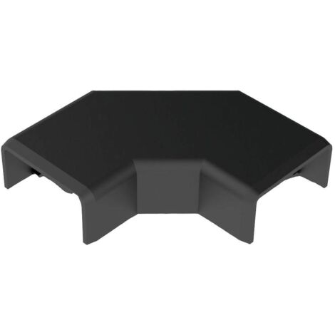 KOPOS 8923FB Goulotte de câble angle plat (l x H) 20 mm x 10 mm 1 pc(s) noir C831262