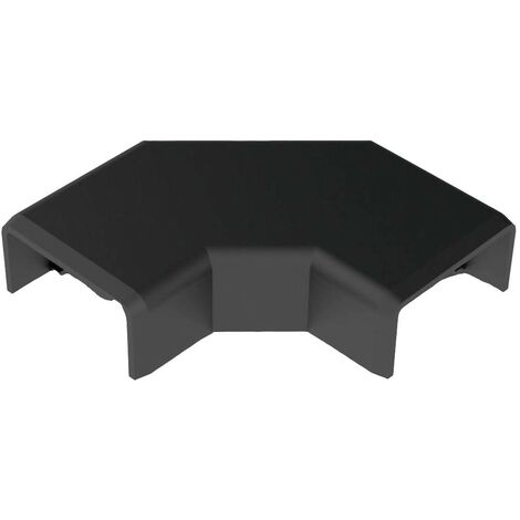 KOPOS 8923FB Goulotte de câble angle plat (l x H) 20 mm x 10 mm 1 pc(s) noir C831262