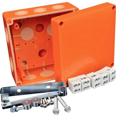 KOPOS KSK 1252PO6 Scatola di derivazione (L x L x A) 126 x 126 x 77 mm Arancione IP66 1 pz.