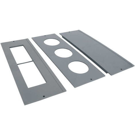 KOPOS PP 80/3LB Geräteplatte  (L x B) 250 mm x 89 mm  1 St.