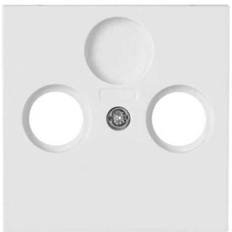 Kopp 1 pezzo Placca di copertura Presa TV-RADIO ATHENIS Bianco puro (RAL 9010) 373529188