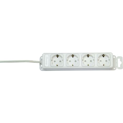 Kopp 127102016 Multipresa 4 vie Bianco Schuko 1 pz.