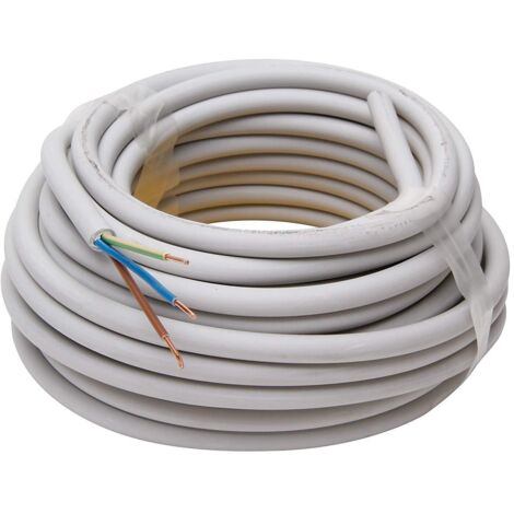 Kopp 150810841 Cavo con guaina NYM-J 3 G 1.5 mm² Grigio 10 m