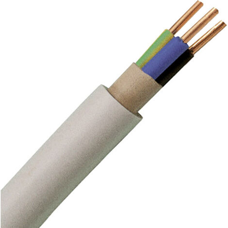 Kopp 153125003 Mantelleitung NYM-J 3G 2.50mm² Grau 25m S949781
