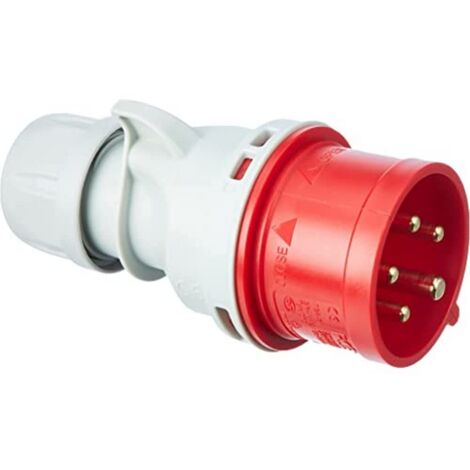 KOPP 174601005 M LE 5 PIN, 16 A, CEE 400 V ROSSO