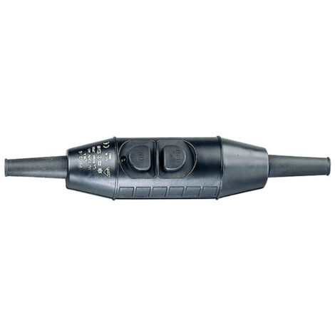 Kopp 1962.0001.5 Interruttore di sicurezza nero IP55 230 V