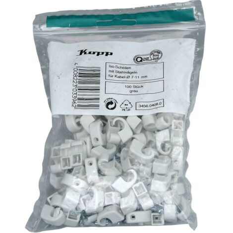 Kopp 345604080 Colliers de serrage gris polyamide 100 pcs