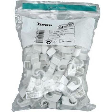 Kopp 348304091 fascetta stringitubo grigia 100 pezzi