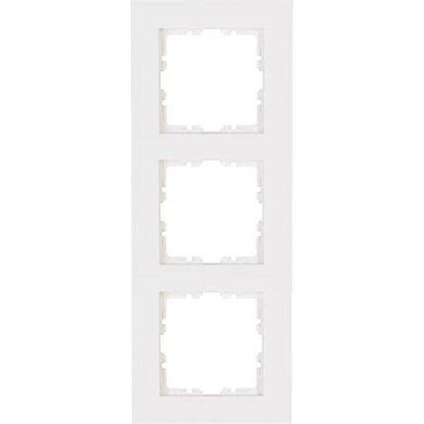 KOPP, 407029002 HK07 LOT DE 10 CADRES DE FINITION TRIPLE BLANC PUR