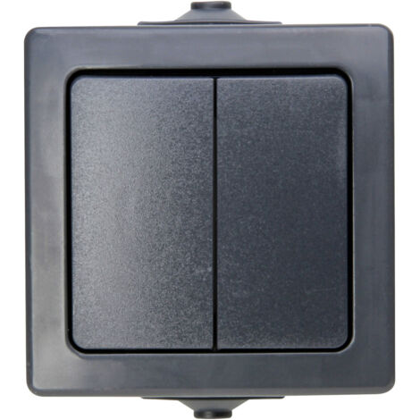 Kopp 565515009 Feuchtraum-Schalterprogramm Nautic Anthrazit 1 St.