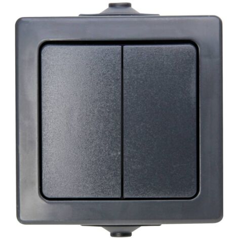 Kopp 565515009 Gamme d'interrupteurs pour pièce humide Nautic anthracite 1 pc(s) A835632