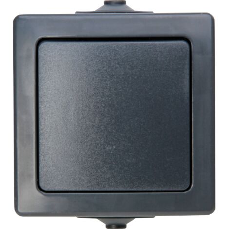 Kopp 565615002 Feuchtraum-Schalterprogramm Nautic Anthrazit 1 St.