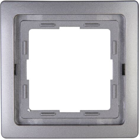 Kopp Abdeckrahmen 1-fach VENEDIG platin, 400143068 Kopp