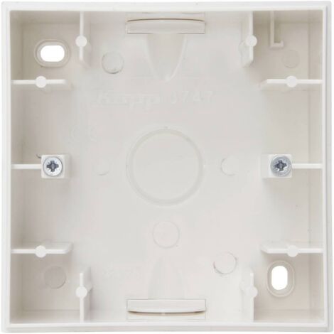 Kopp Alloggiamento a parete Bianco 374729006 1 pz.