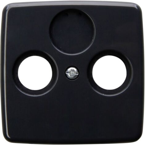 Kopp Antennen-Abdeckung Rivo anthrazit, TV/RF, 339315189 Abdeckungen & Rahmen