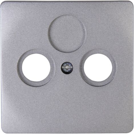 Kopp Antennenabdeckung VENEDIG TV/RF, platin, 491943183 Kopp