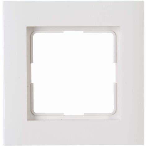 Kopp Athenis 402102085 - Cornice singola da incasso per ambienti umidi, colore: Bianco puro