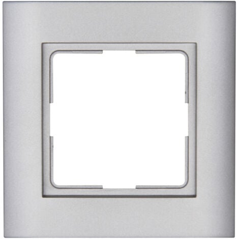 SENCYS - ATHENIS – Abdeckrahmen 1-fach, Farbe: stahl - 402147064