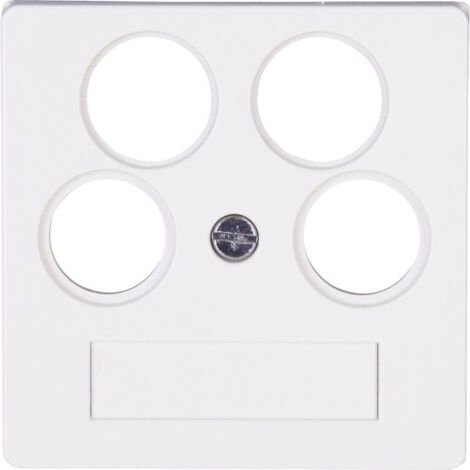 Kopp Cache d'antenne standard blanc plastique moderne