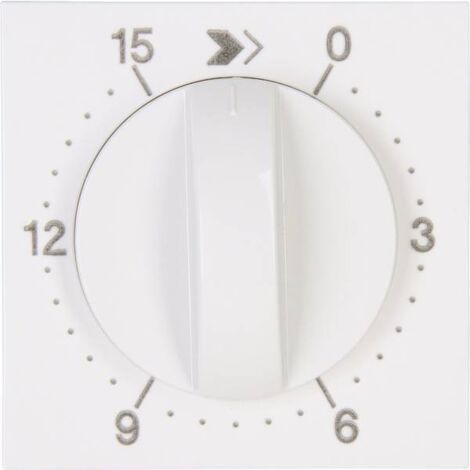 Kopp Copertura per programmatori bianco puro elegante