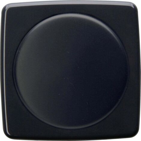 Kopp Dimmer-Abdeckung Rivo anthrazit, für Druck-Wechseldimmer, 335215182 Abdeckungen & Rahmen