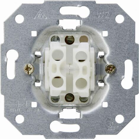 Kopp Einsatz Jalousie-Taster HK05, HK 07 Aluminium 503900005 X919401