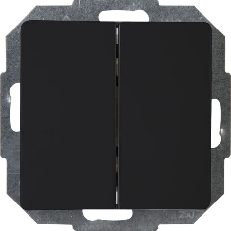 Kopp  Einsatz Schaltaktor Paris Schwarz (matt) 650550089 1 St.