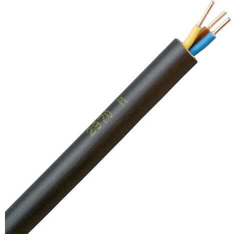 Kopp Erdkabel NYY-J 3x1,5 mm2, 25 m-Ring