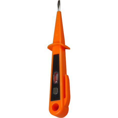 Kopp Euro-Spannungsprüfer 125 - 250 V, orange, 150 mm, 324201080 Elektrikerwerkzeug