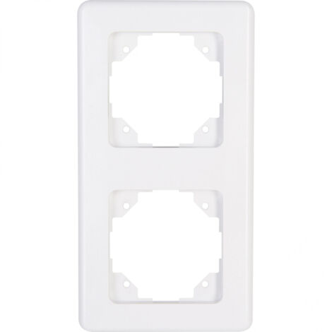 Kopp - EUROPA – Profi-Pack: 5x Abdeckrahmen 2-fach, Farbe: arktisweiß - 401913017