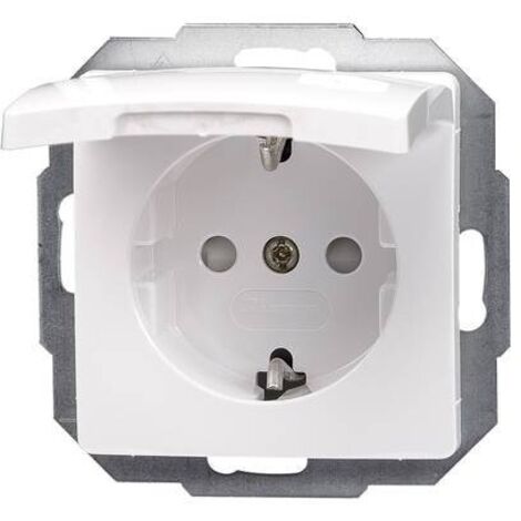 Kopp Frutto Presa di alimentazione schuko Paris Bianco 920802069