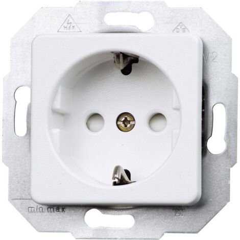 Kopp Frutto Presa schuko Europa Bianco artico, Opaco 112613086 1 pz.