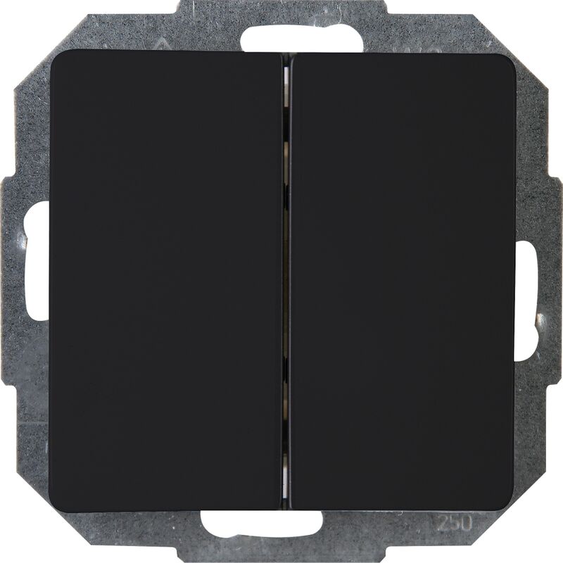 

Kopp Paris 650550089 - Interruptor Empotrado, Color Negro Mate