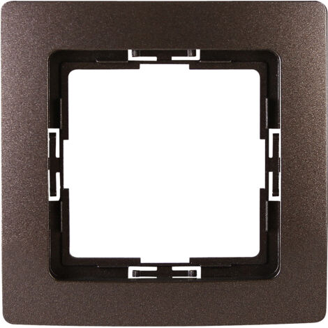 Kopp - PARIS – Abdeckrahmen 1-fach, Farbe: palisander, 10-Stück - 402026011