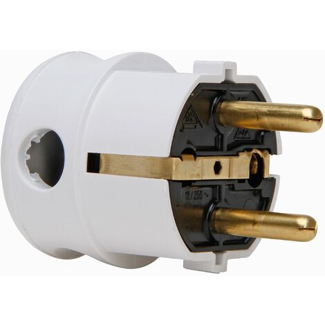 Kopp protezione contatto ad angolo retto, 1 pezzi, bianco, 178502007