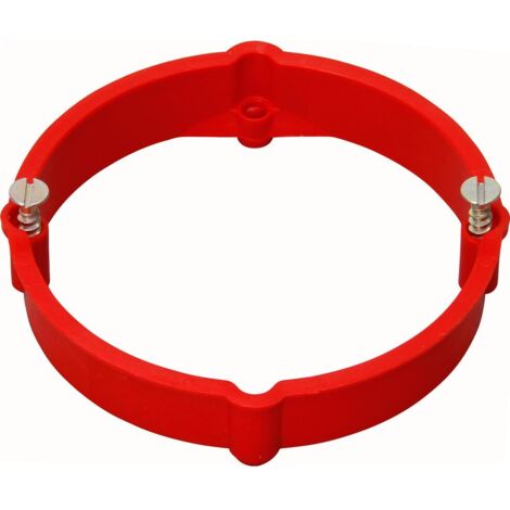 Kopp - Putzausgleichsring, Tiefe: 12mm, für Ø60mm UP-Schalterdose, rot - 357101043