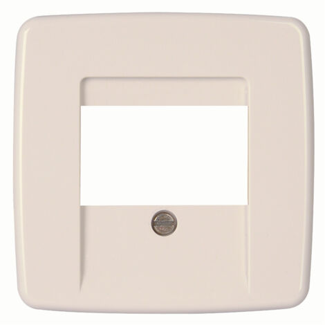 Kopp - RIVO – TAE-Abdeckung, 1-3 Anschlüsse (oder 2-fach USB-Steckdose), Farbe: weiß - 339717183
