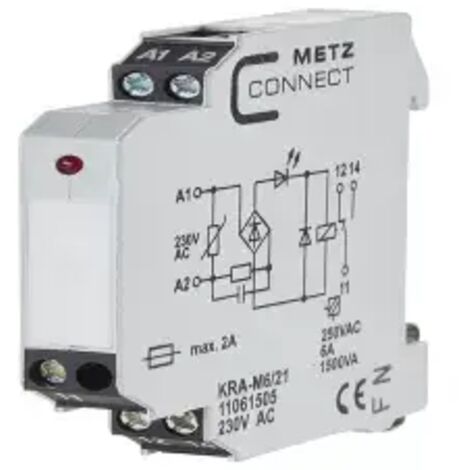 Koppelbaustein 230 V/AC (max) 1 Wechsler Metz Connect 11061505  1 St.