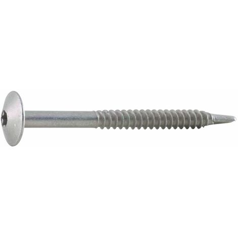 Kopplungsschrauben 5,5x105 TX25 mit Bohrspitze - ideal zur Fensterkopplung, Bohrbefestiger, Kohlenstoffstahl mit GS-Beschichtung - 100 Stück