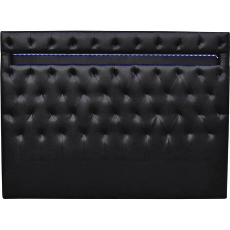 Kopteil Déco mit LED - 149 cm -  Schwarz