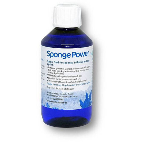Korallen-Zucht Pouvoir éponge 250ml